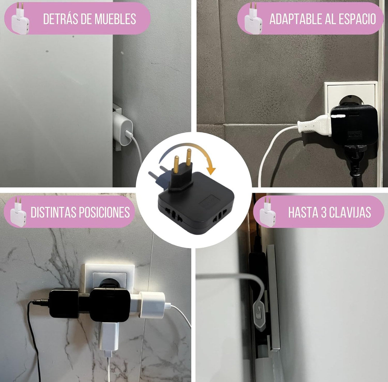 Enchufe Múltiple Plano - EasyLink™