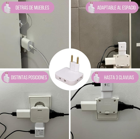 Enchufe Múltiple Plano - EasyLink™